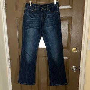 7 for all mankind Dark Blue Denim Jeans